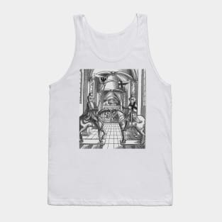 Armored knights in a medieval setting Tank Top